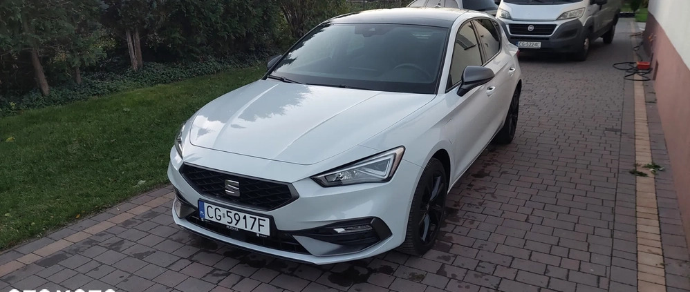 Seat Leon cena 106000 przebieg: 21000, rok produkcji 2020 z Grudziądz małe 191